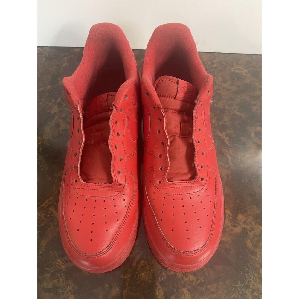 Size 10 - Nike Air Force 1 Low Triple Red